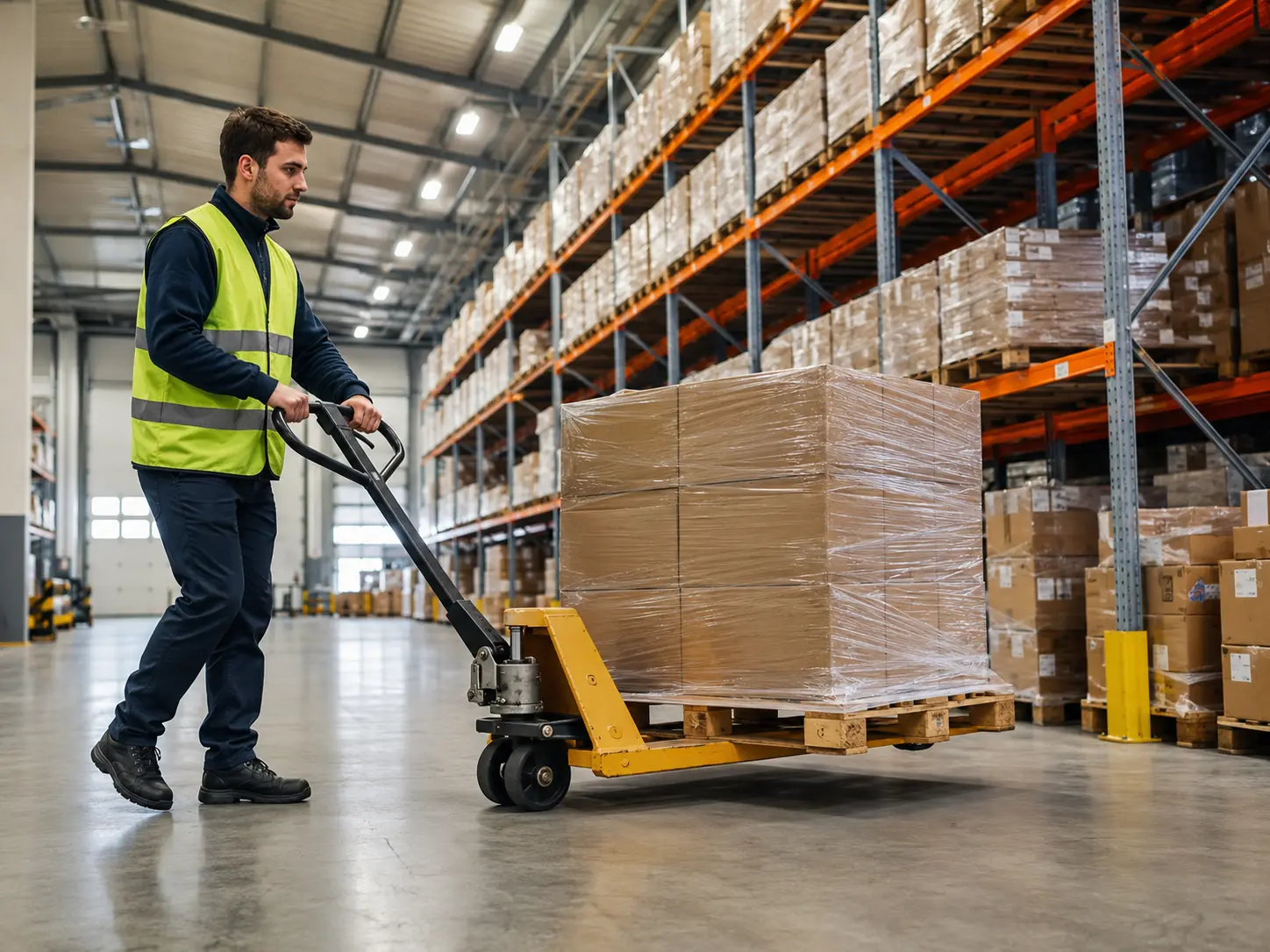 How to Use a Pallet Truck Correctly in a Warehouse