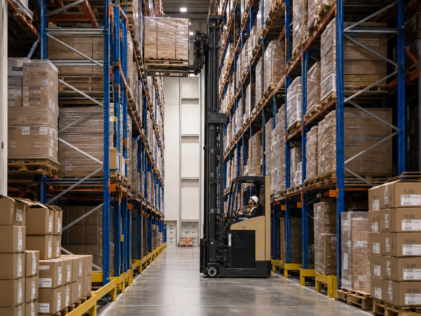 What is a VNA Forklift? Very Narrow Aisle Guide