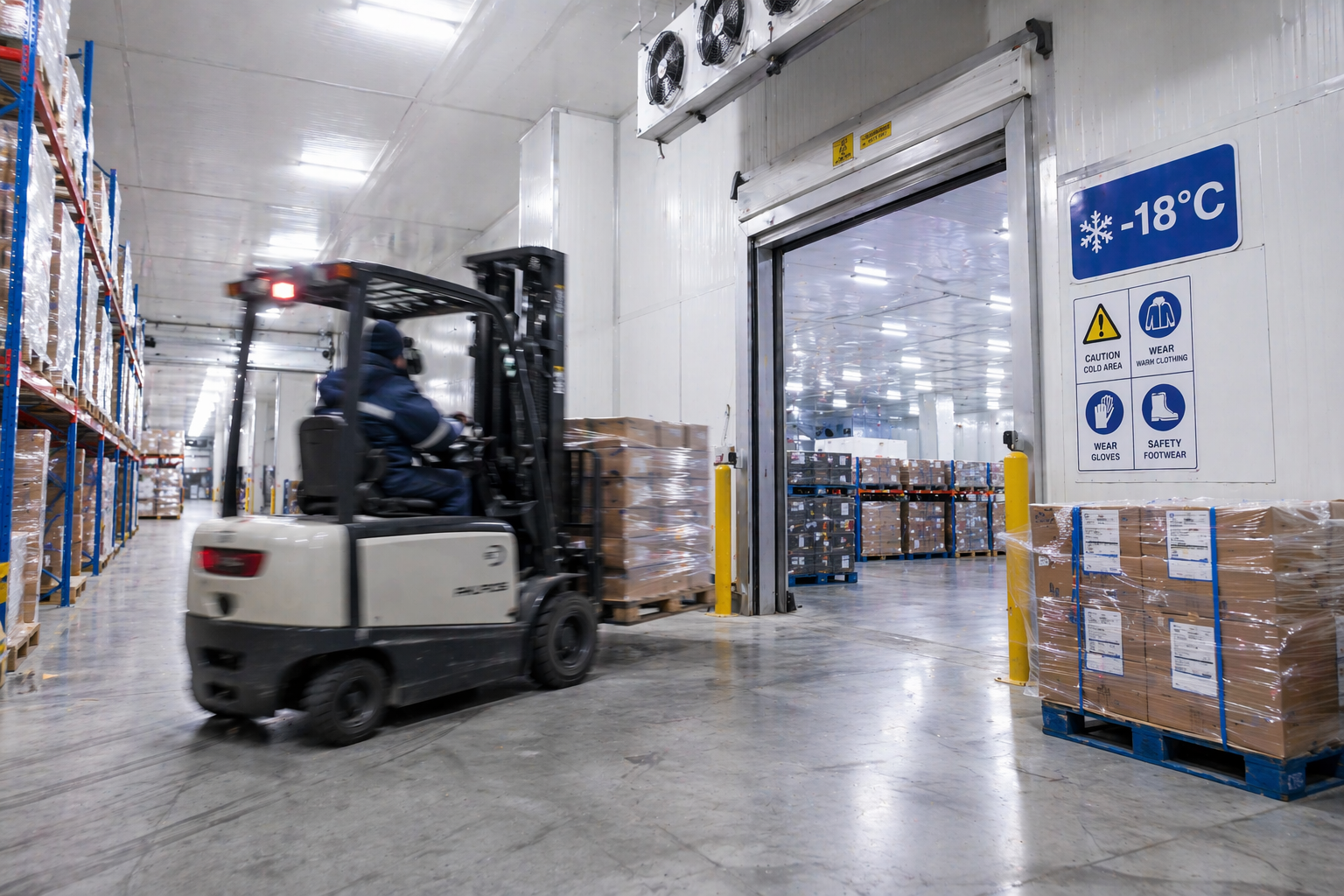 Why Standard Forklifts Often Fail in Freezer Warehouse Operations