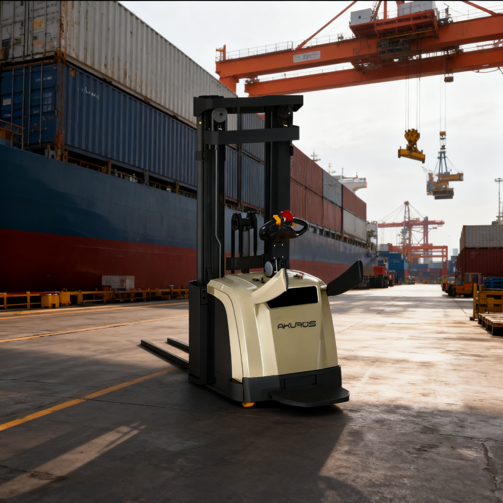 Akuros Electric Stacker Truck vs Manual Pallet Truck: Which One Fits Your Warehouse Better